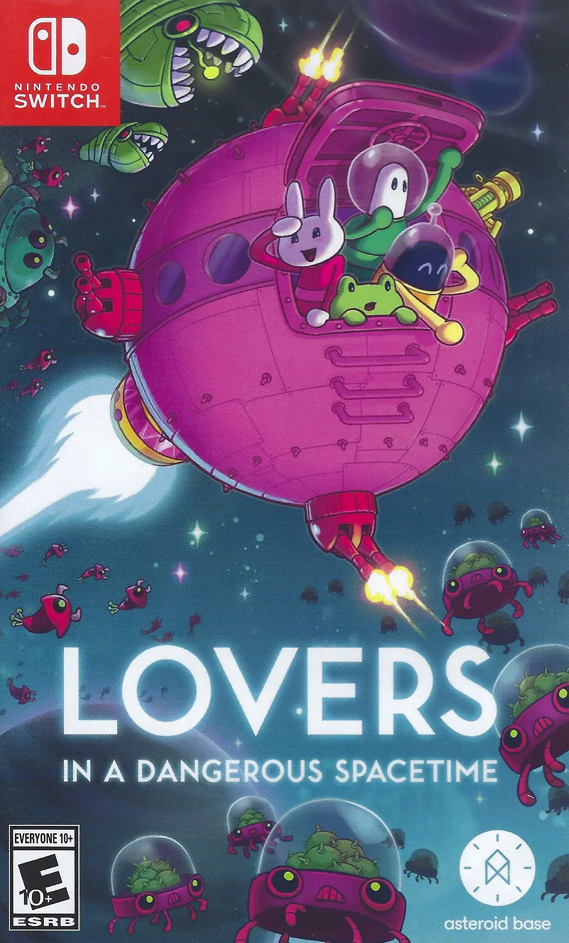 Capa de Lovers in a Dangerous Spacetime [Limited Run Games]