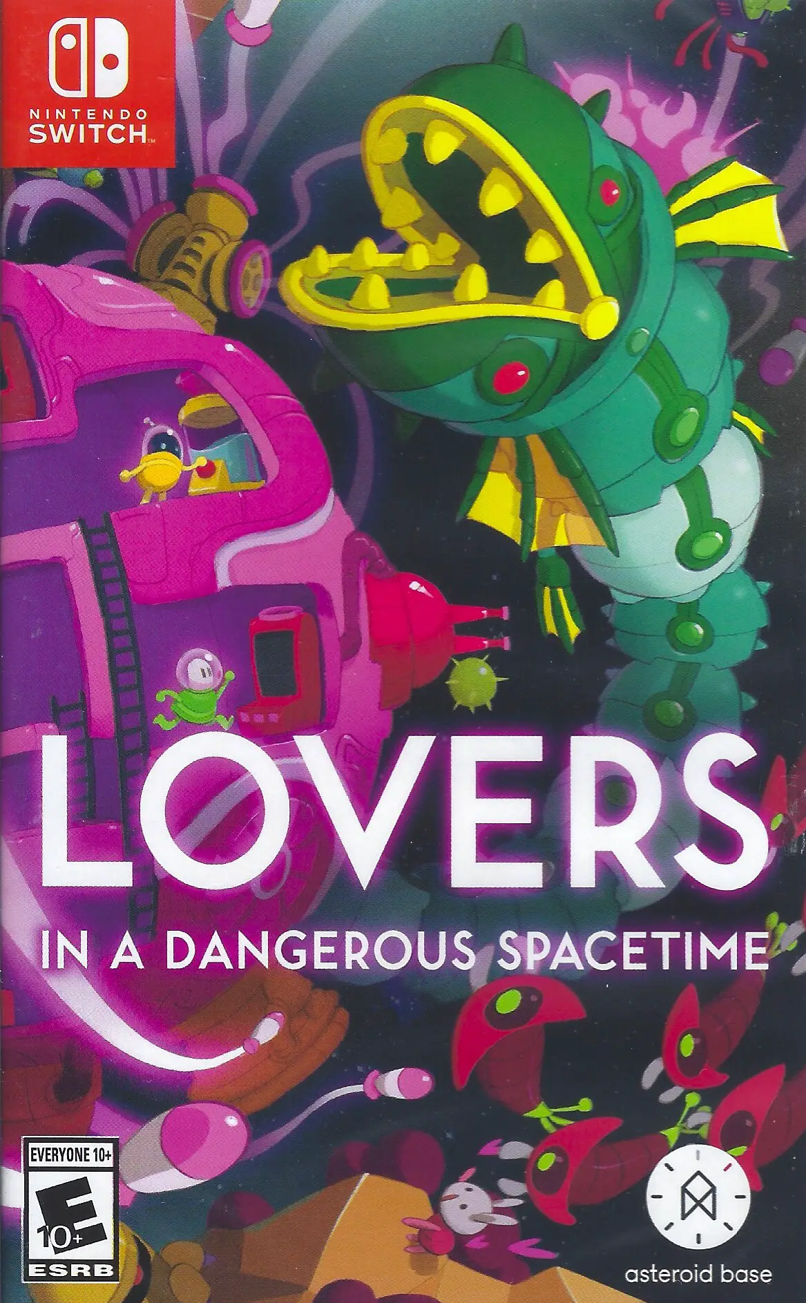 Capa de Lovers in a Dangerous Spacetime