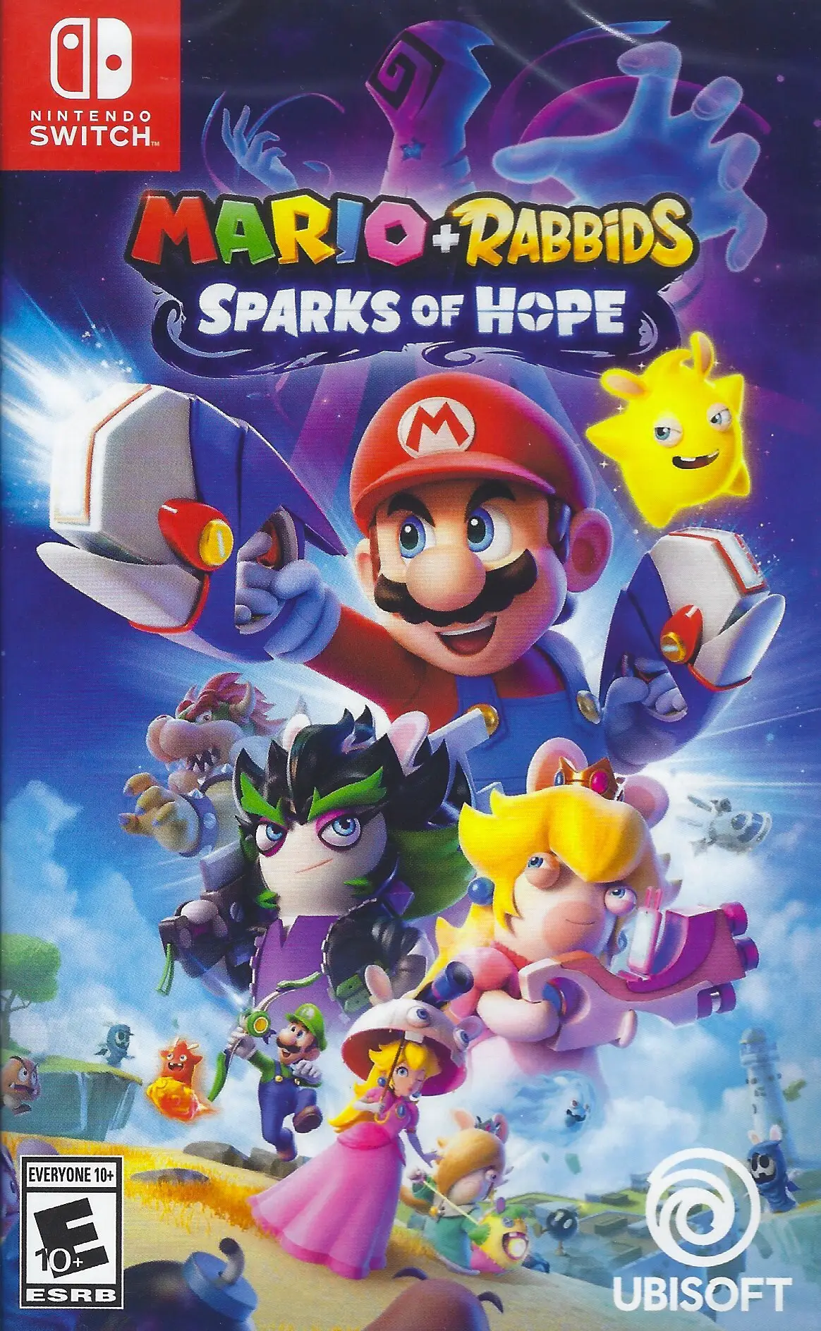 Capa de Mario + Rabbids Sparks of Hope