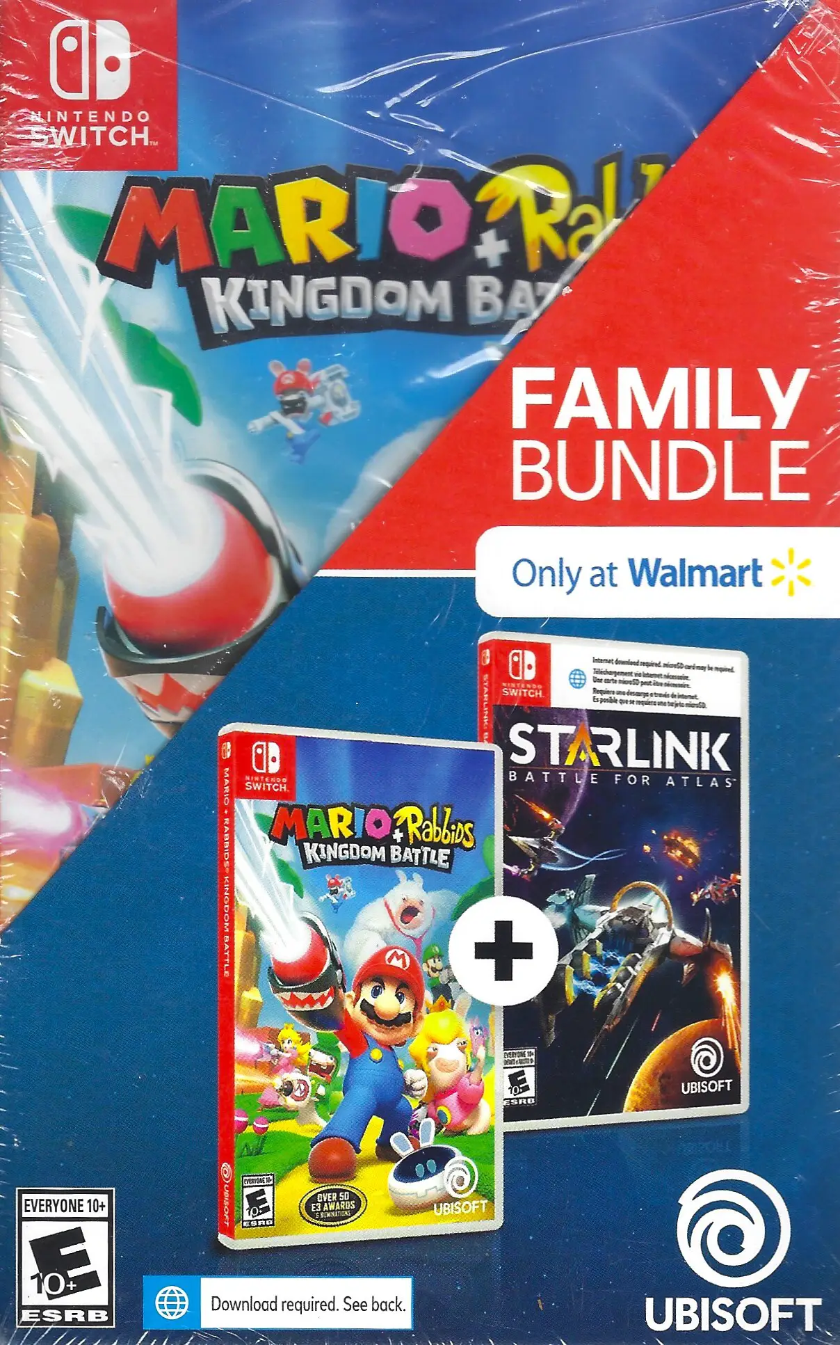 Capa de Mario + Rabbids & Starlink [Walmart Family Bundle]