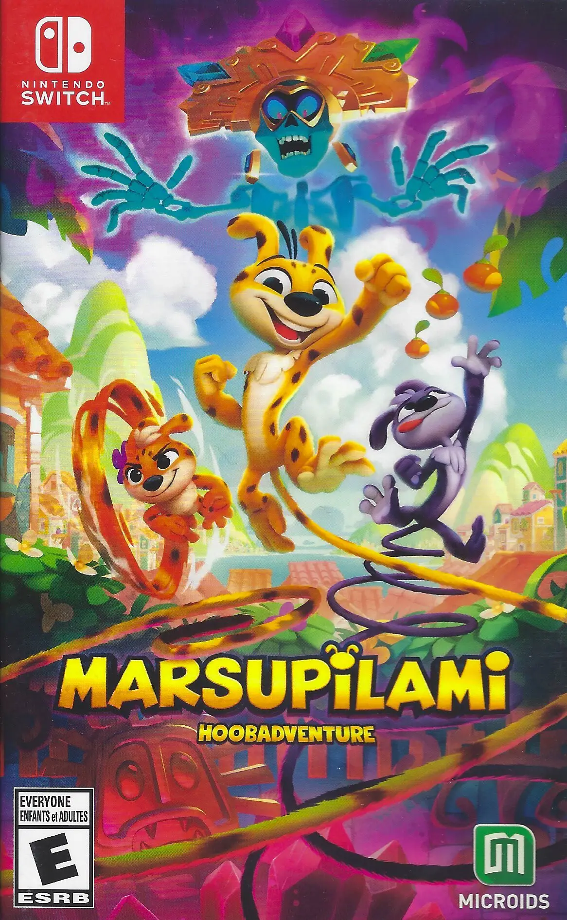 Capa de Marsupilami: Hoobadventure