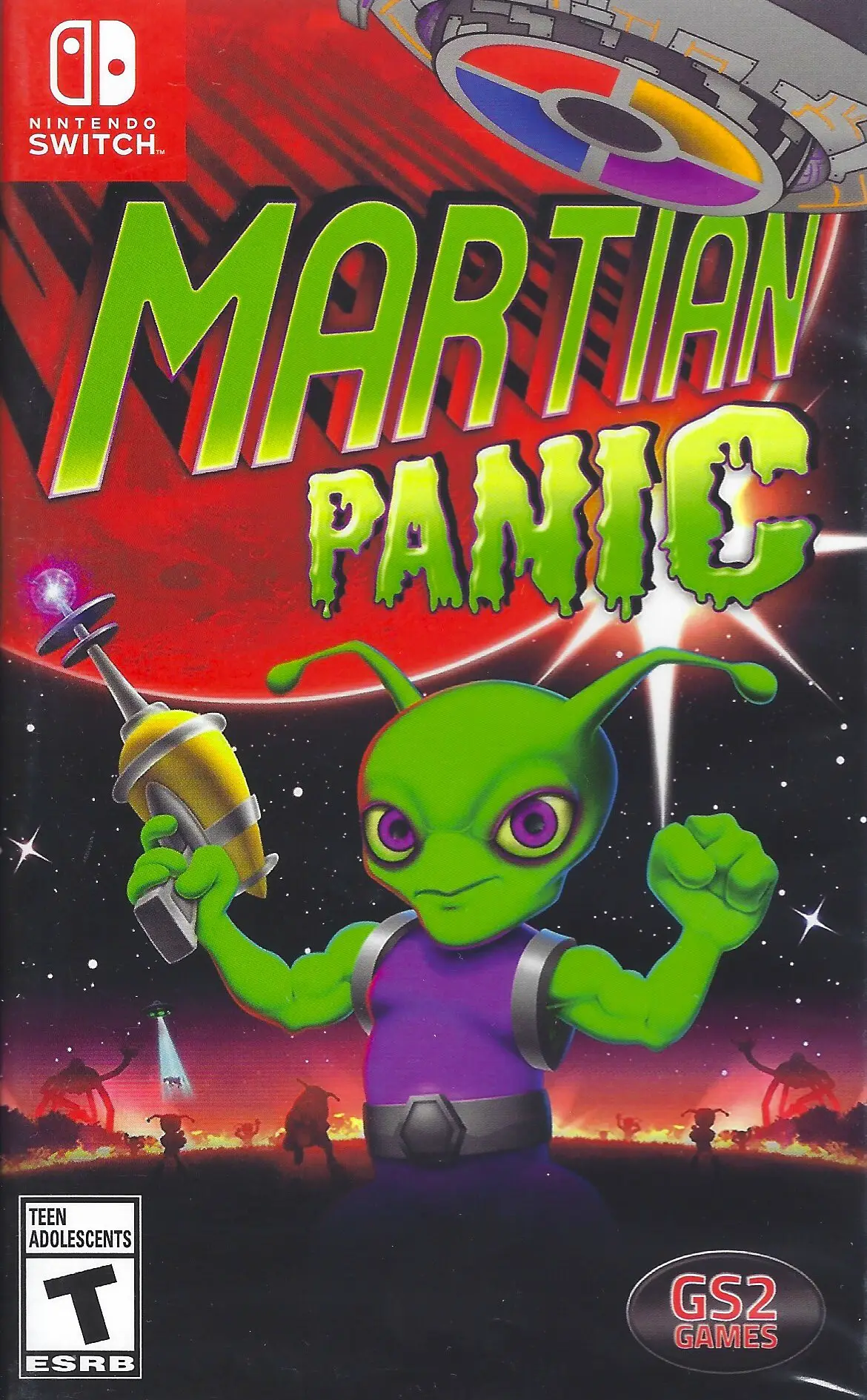 Capa de Martian Panic