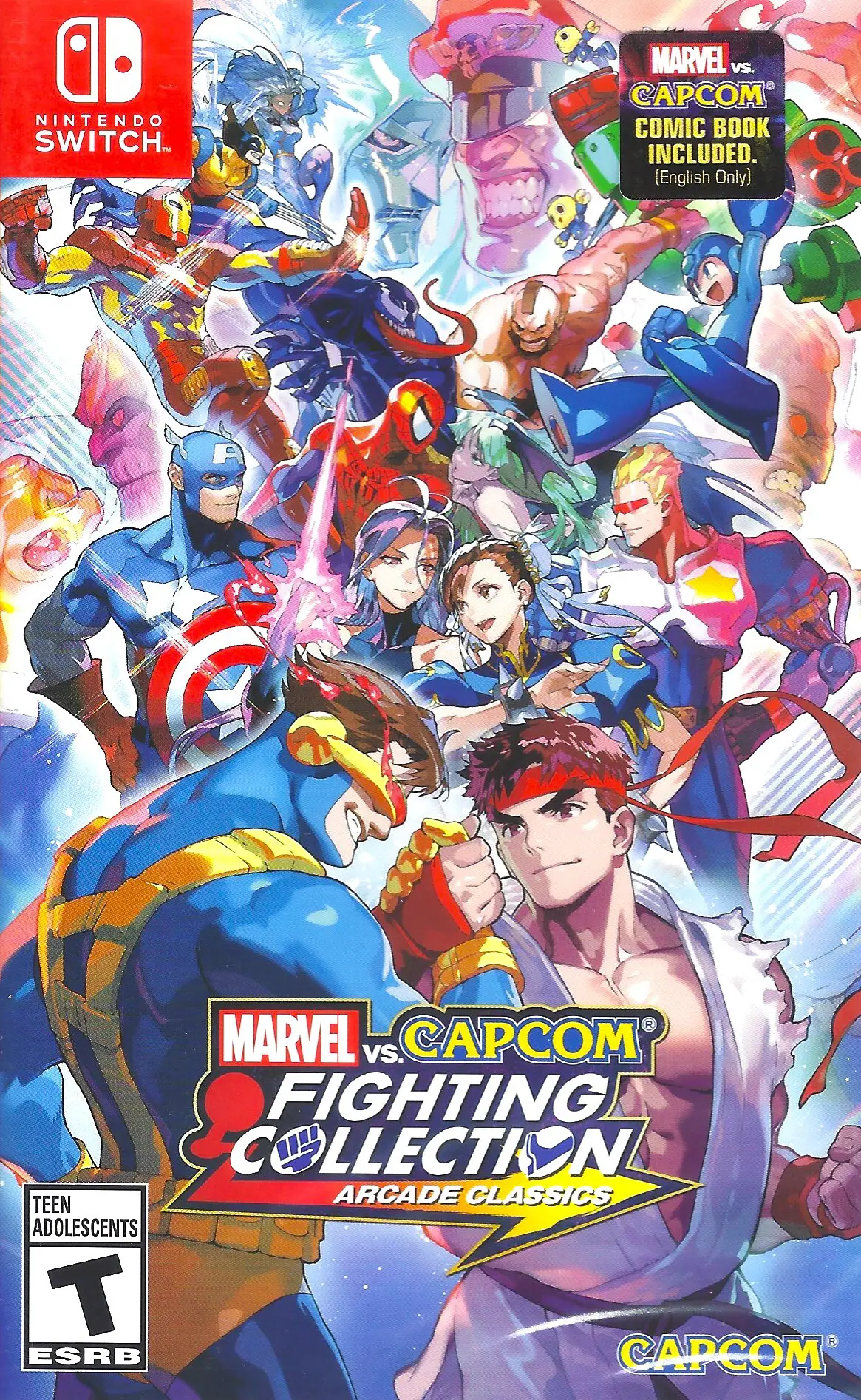 Capa de Marvel vs. Capcom Fighting Collection: Arcade Classics