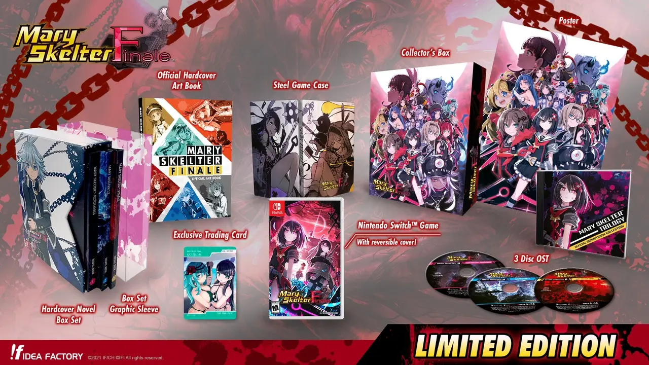 Capa de Mary Skelter Finale [Limited Edition]