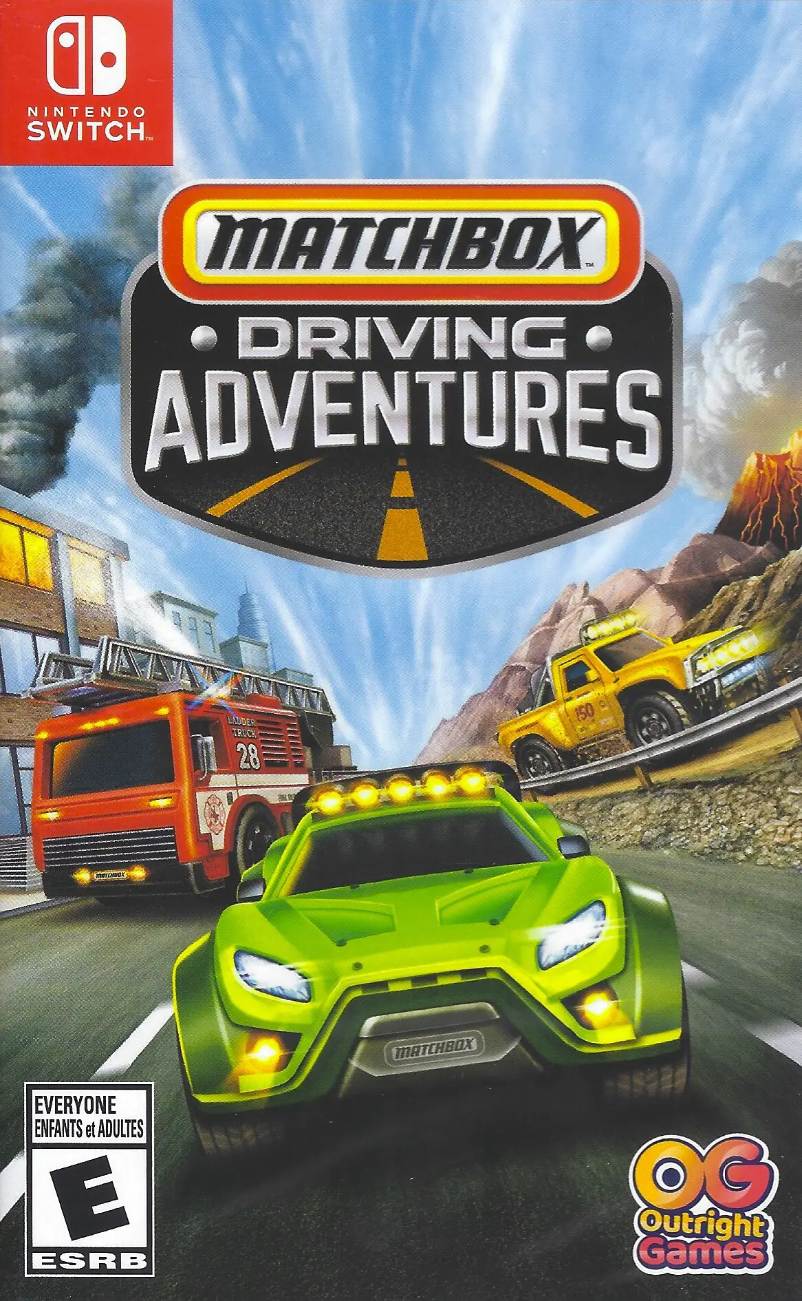Capa de Matchbox Driving Adventures