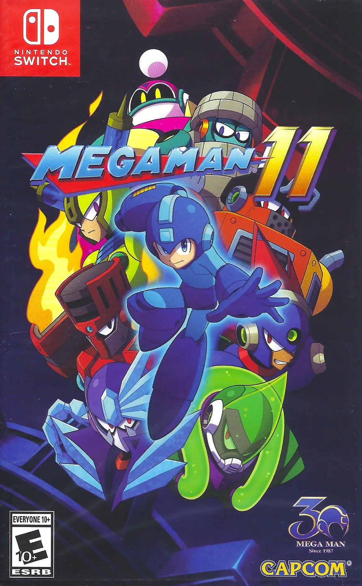 Capa de Mega Man 11