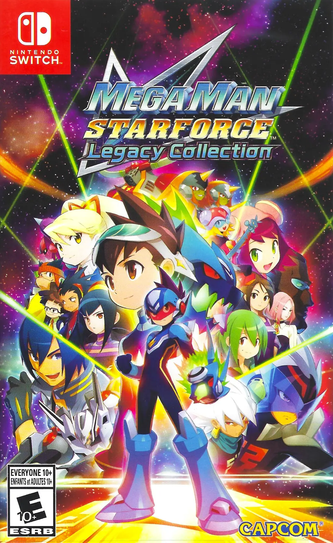 Capa de Mega Man Star Force Legacy Collection