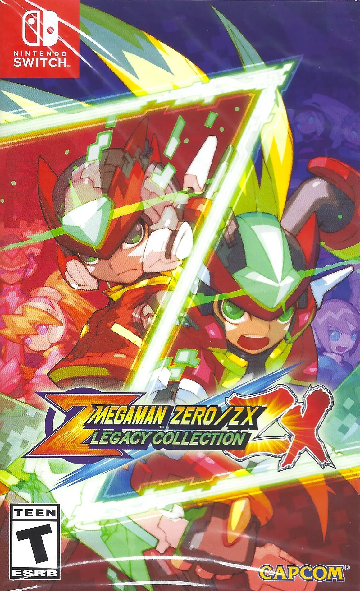 Capa de Mega Man Zero/ZX Legacy Collection