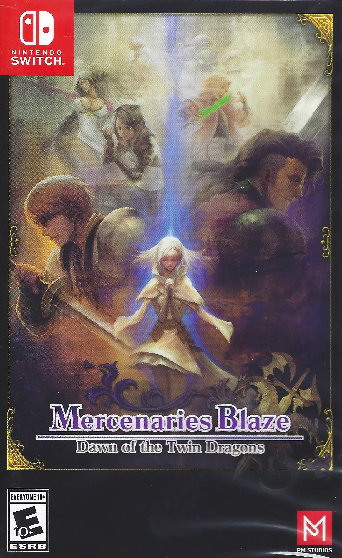 Capa de Mercenaries Blaze: Dawn of the Twin Dragons