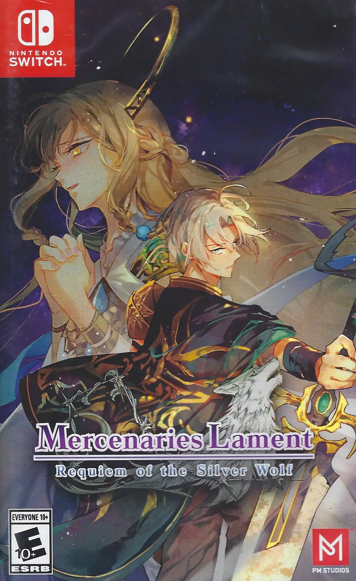 Capa de Mercenaries Lament: Requiem of the Silver Wolf