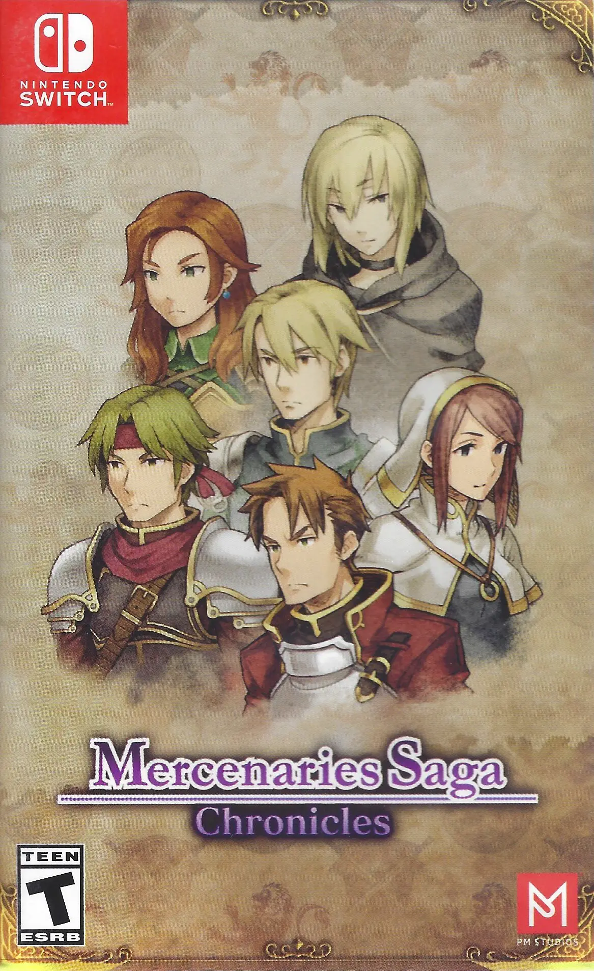Capa de Mercenaries Saga Chronicles