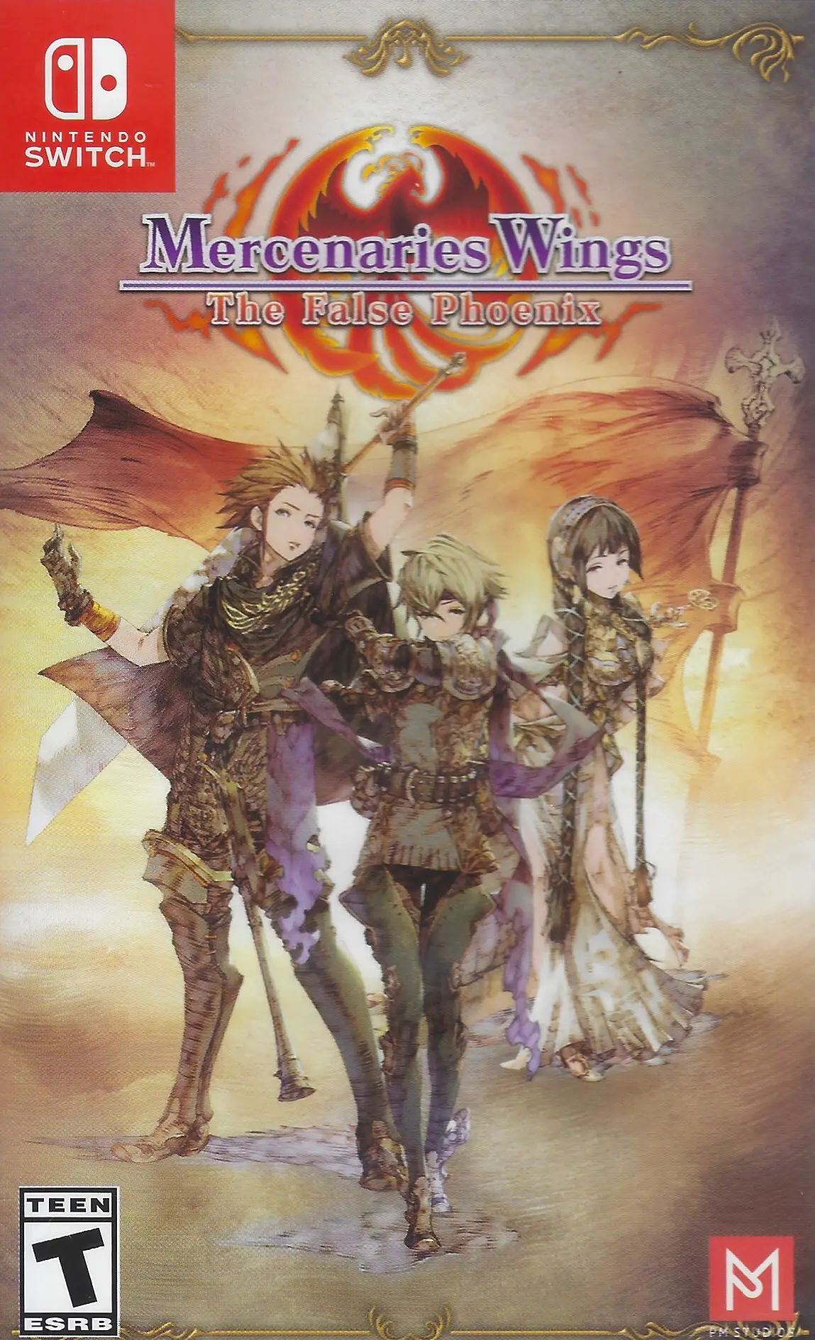 Capa de Mercenaries Wings: The False Phoenix