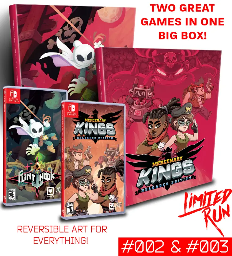Capa de Mercenary Kings: Reloaded / Flinthook - The Tribute Treasure Box