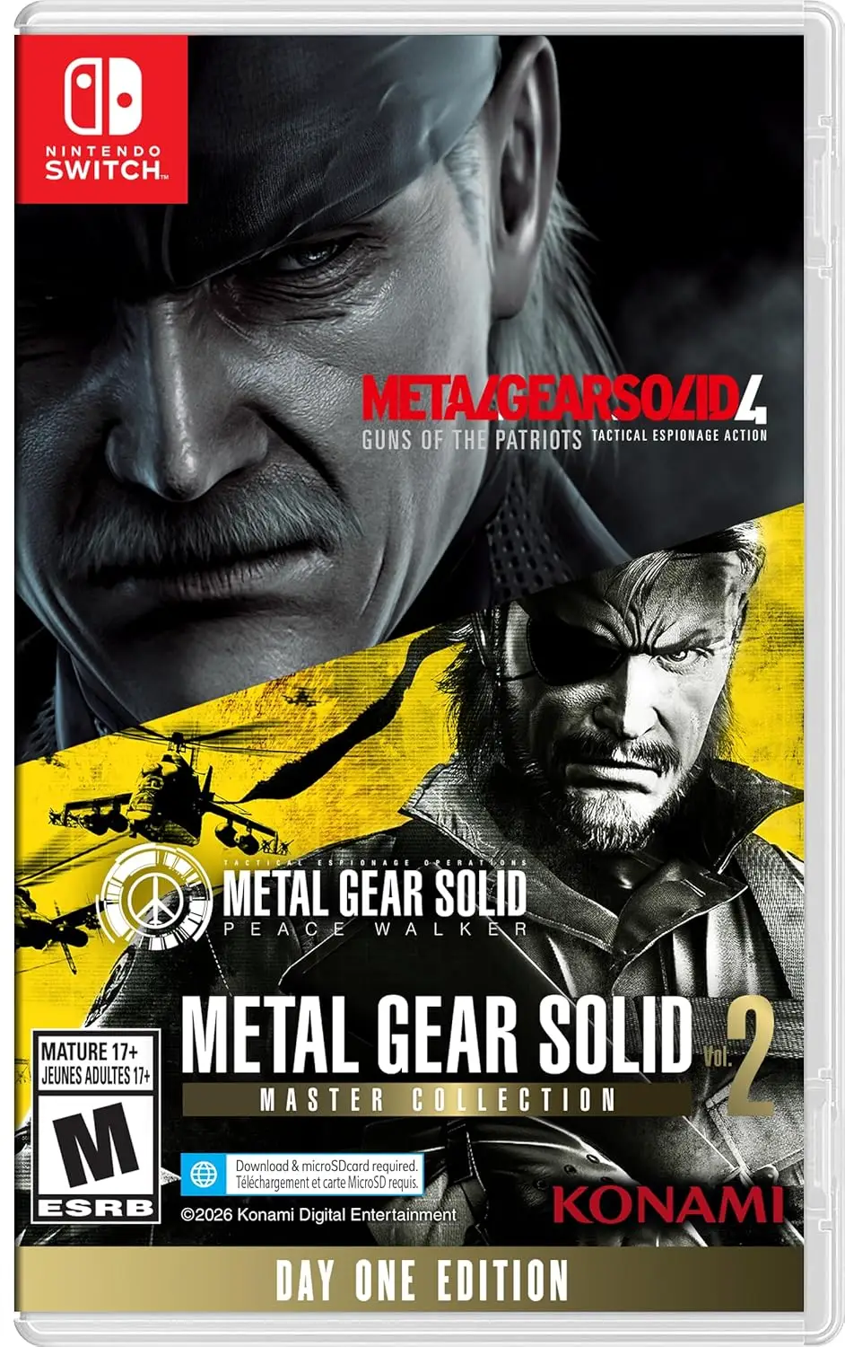 Capa de Metal Gear Solid: Master Collection Vol.2