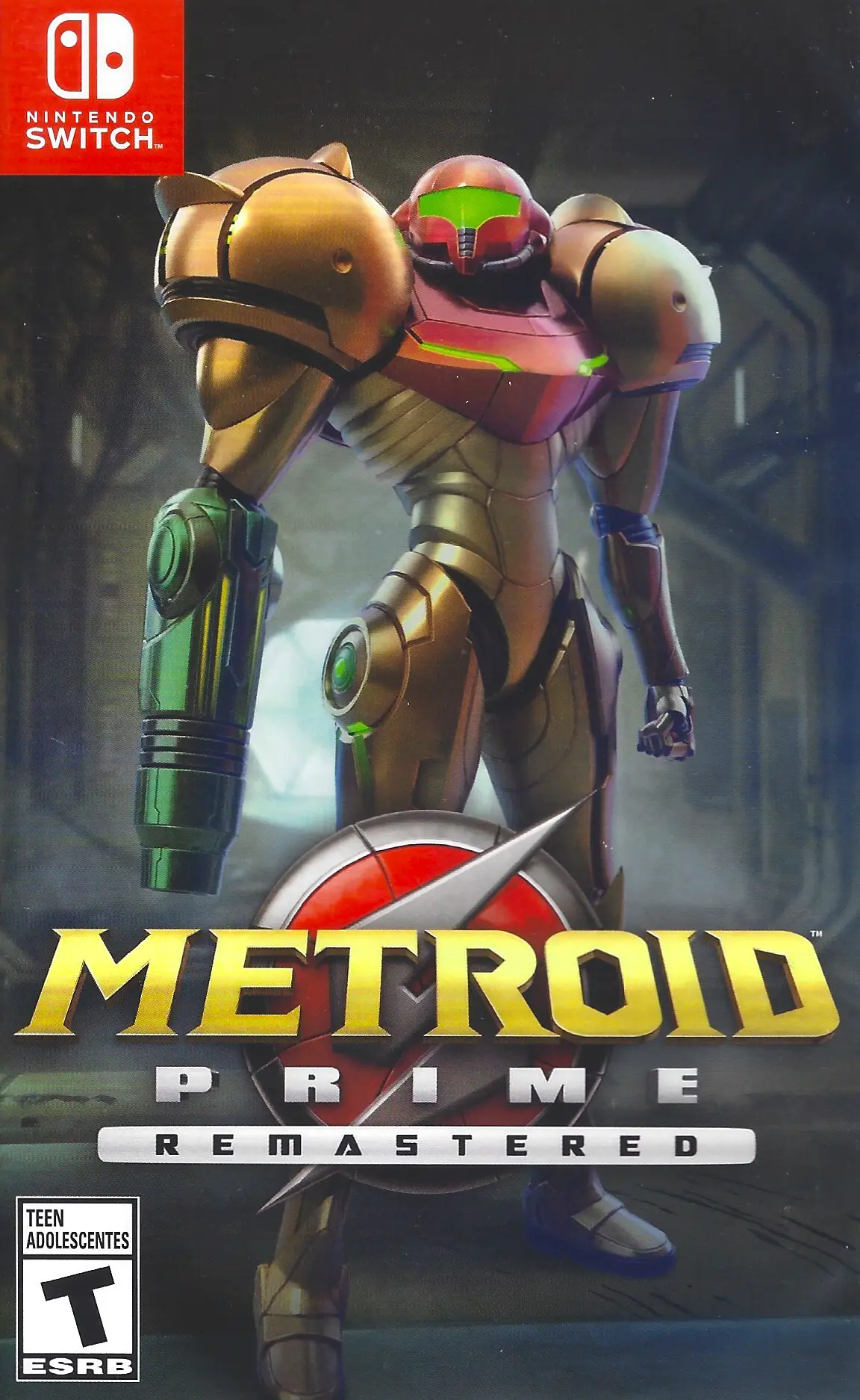 Capa de Metroid Prime Remastered