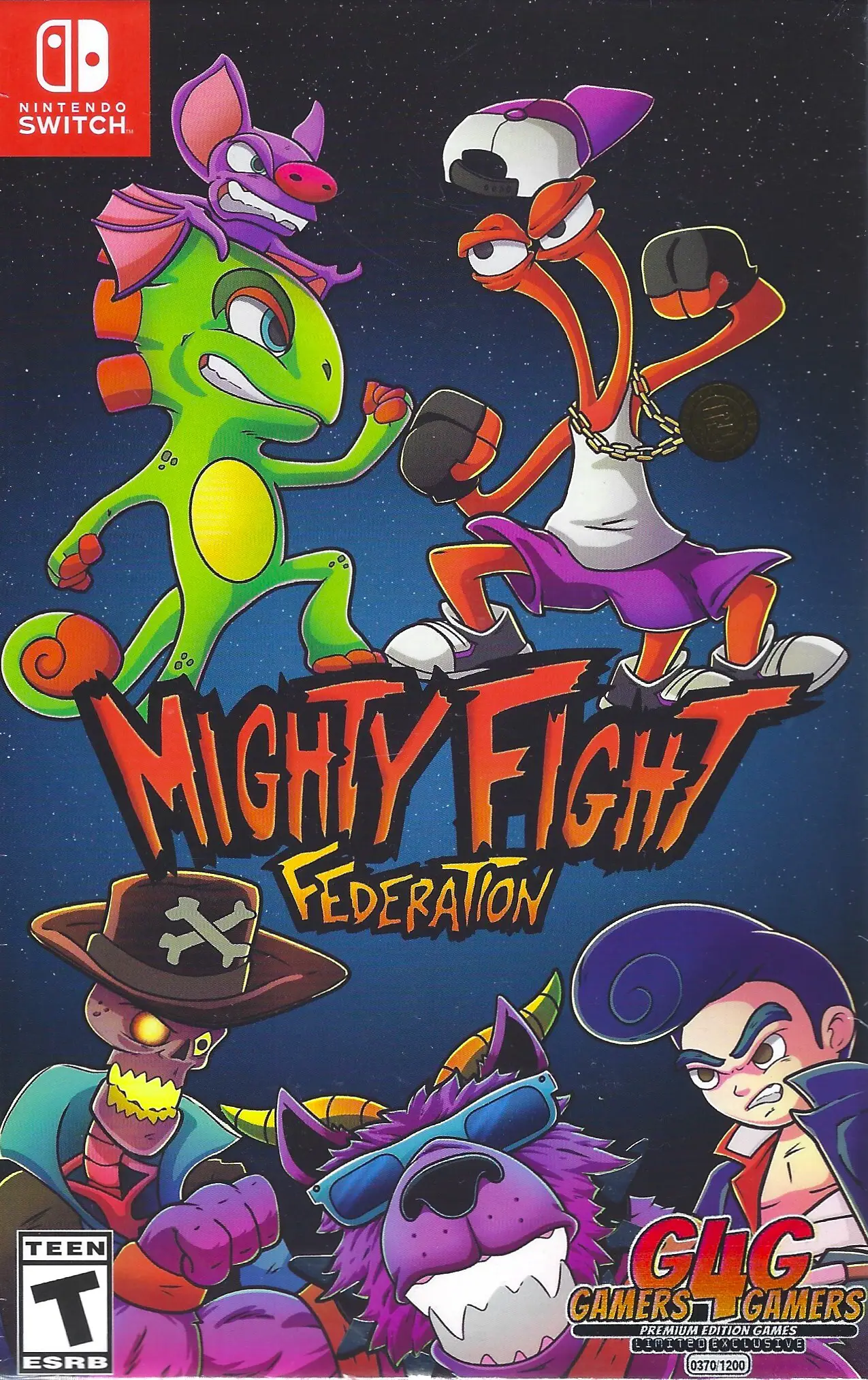 Capa de Mighty Fight Federation [Convention Exclusive]