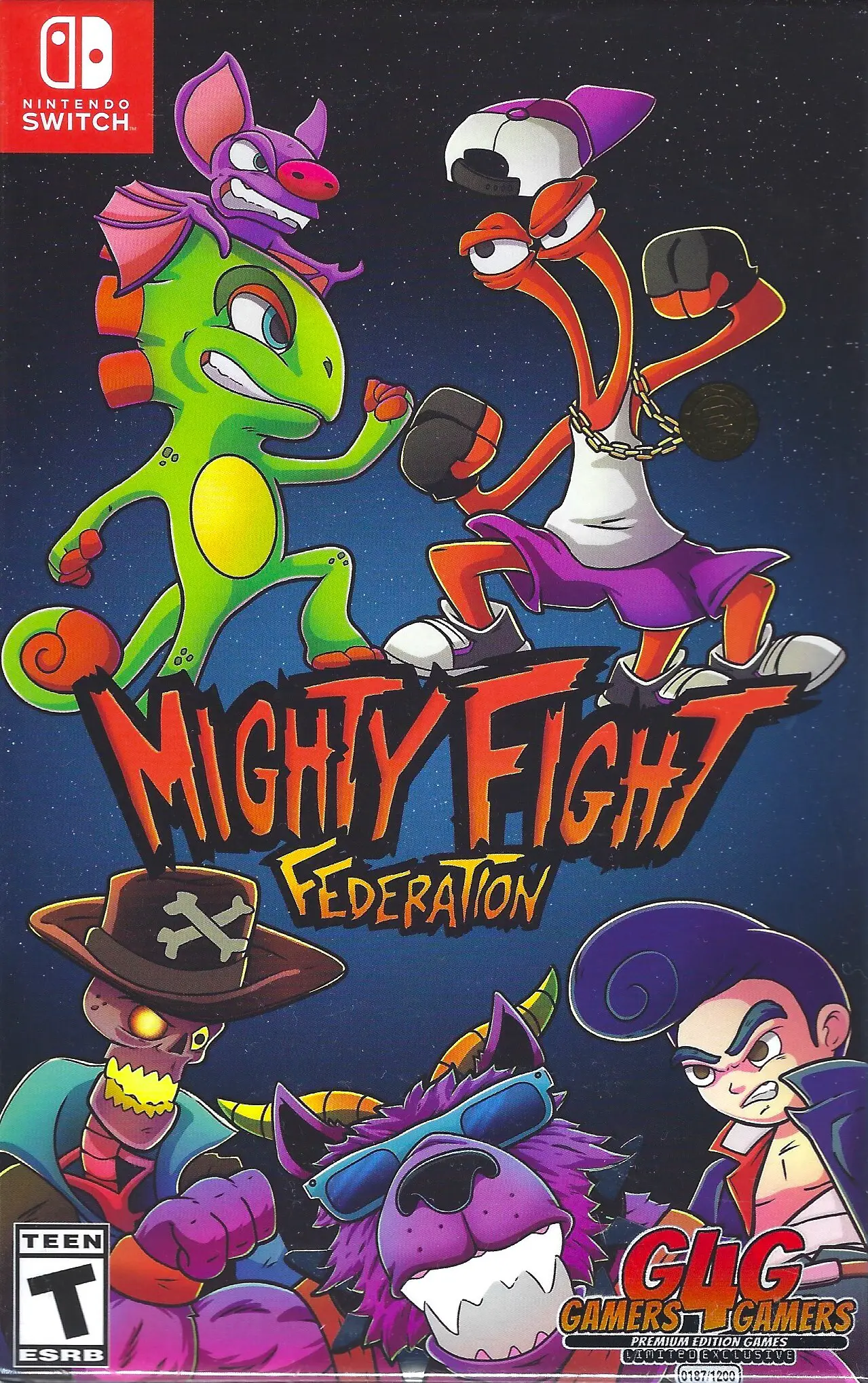 Capa de Mighty Fight Federation [Gamers4Gamers Edition]