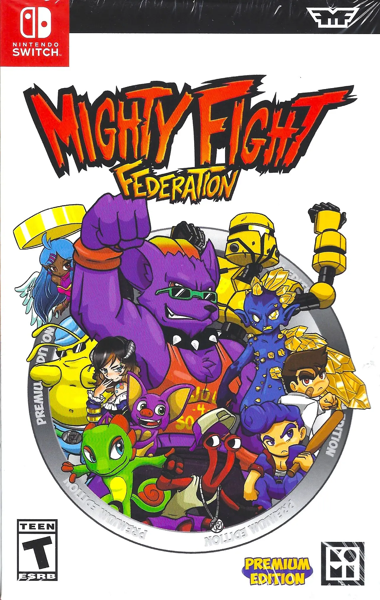 Capa de Mighty Fight Federation