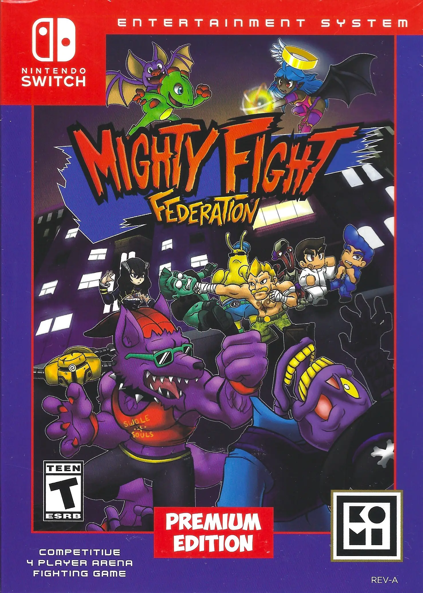 Capa de Mighty Fight Federation [Retro Edition]