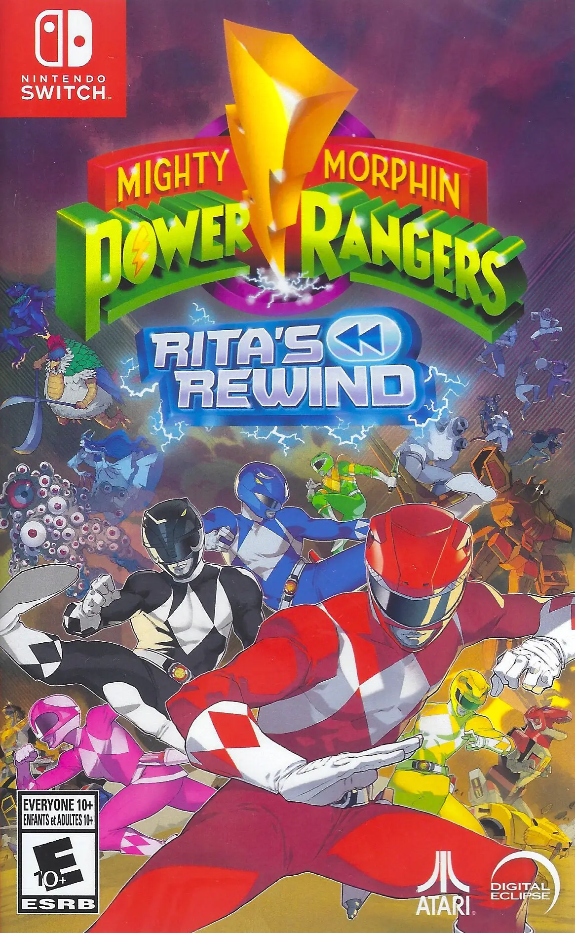 Capa de Mighty Morphin Power Rangers: Rita’s Rewind