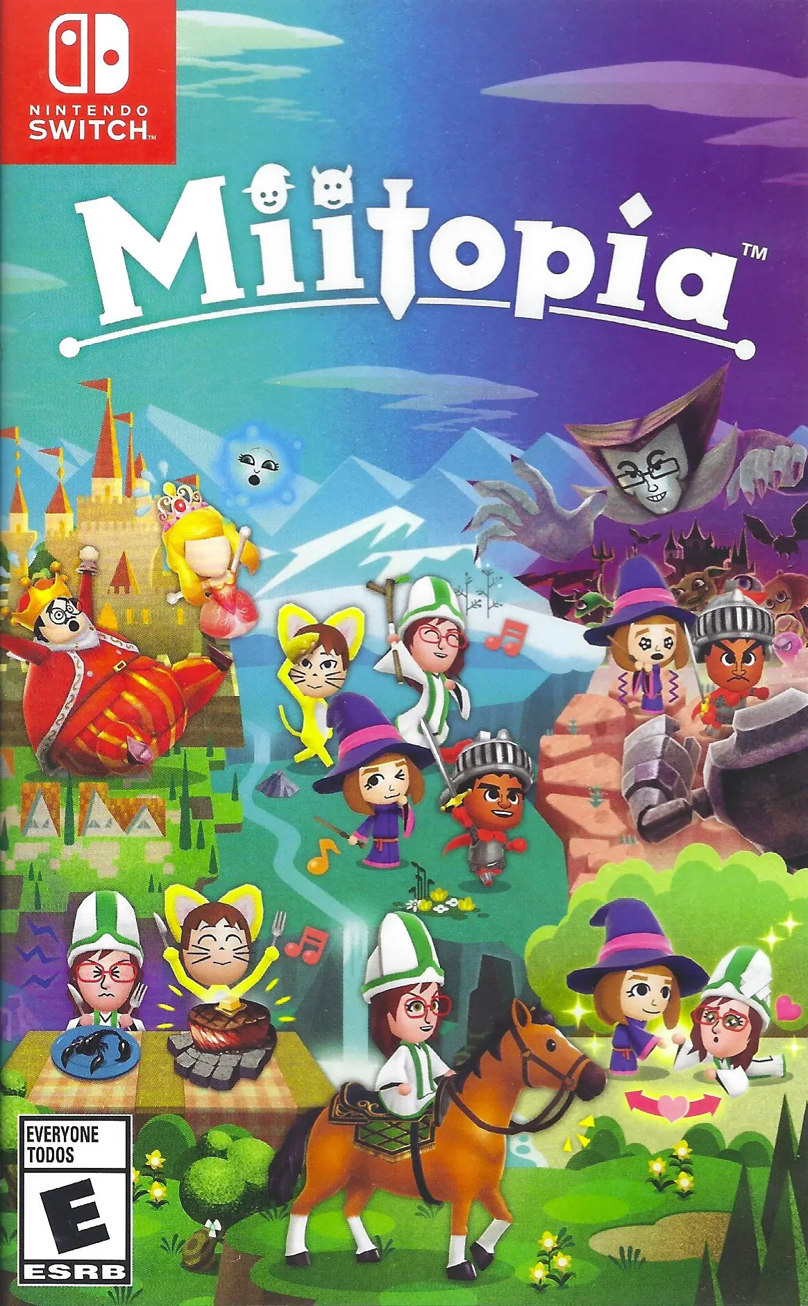 Capa de Miitopia