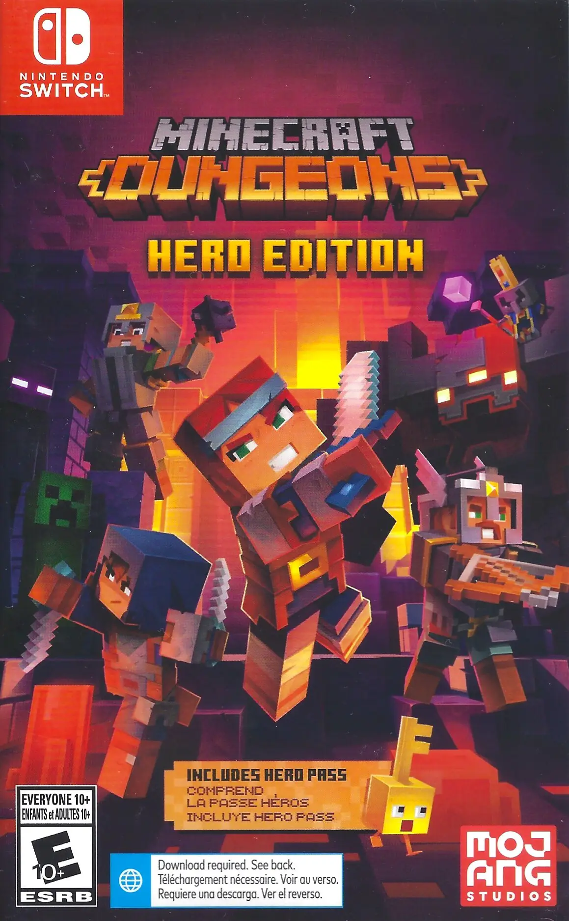 Capa de Minecraft Dungeons [Hero Edition]