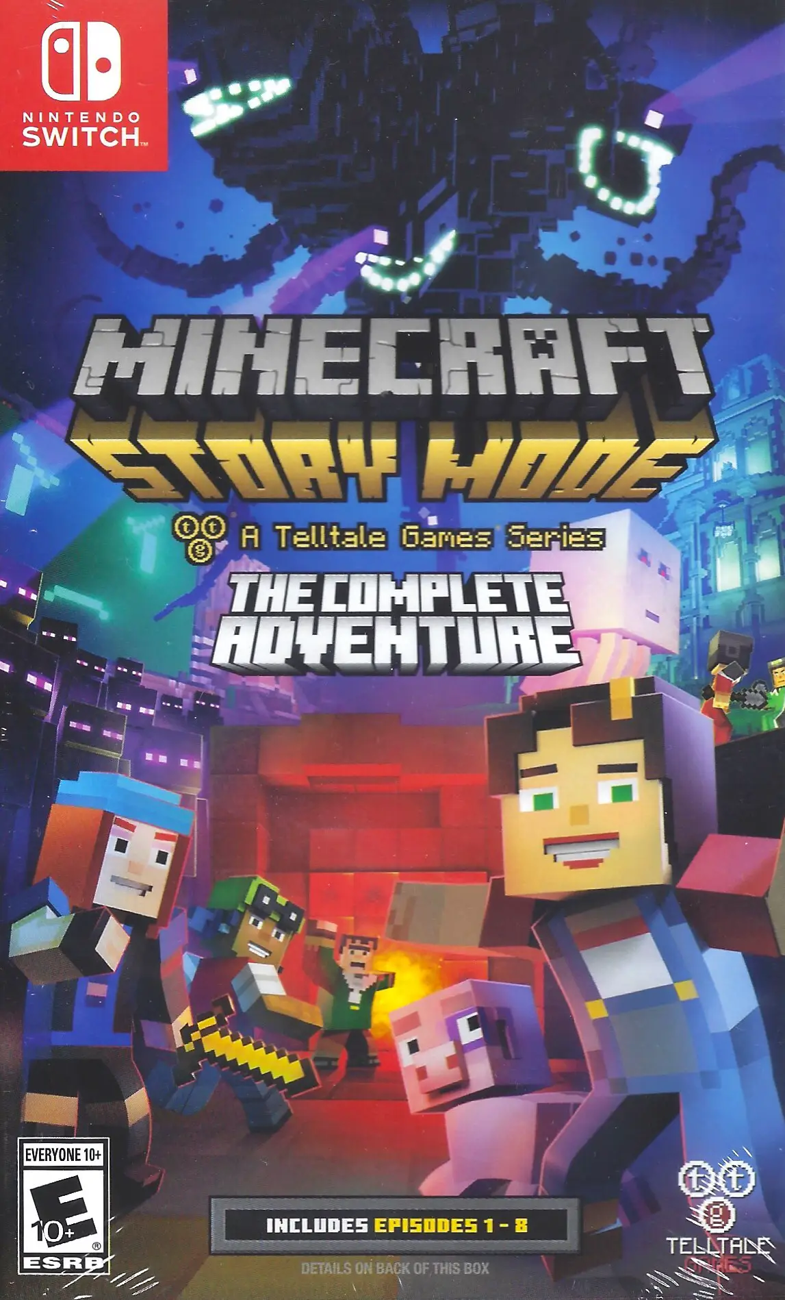 Capa de Minecraft: Story Mode - A Telltale Games Series - The Complete Adventure