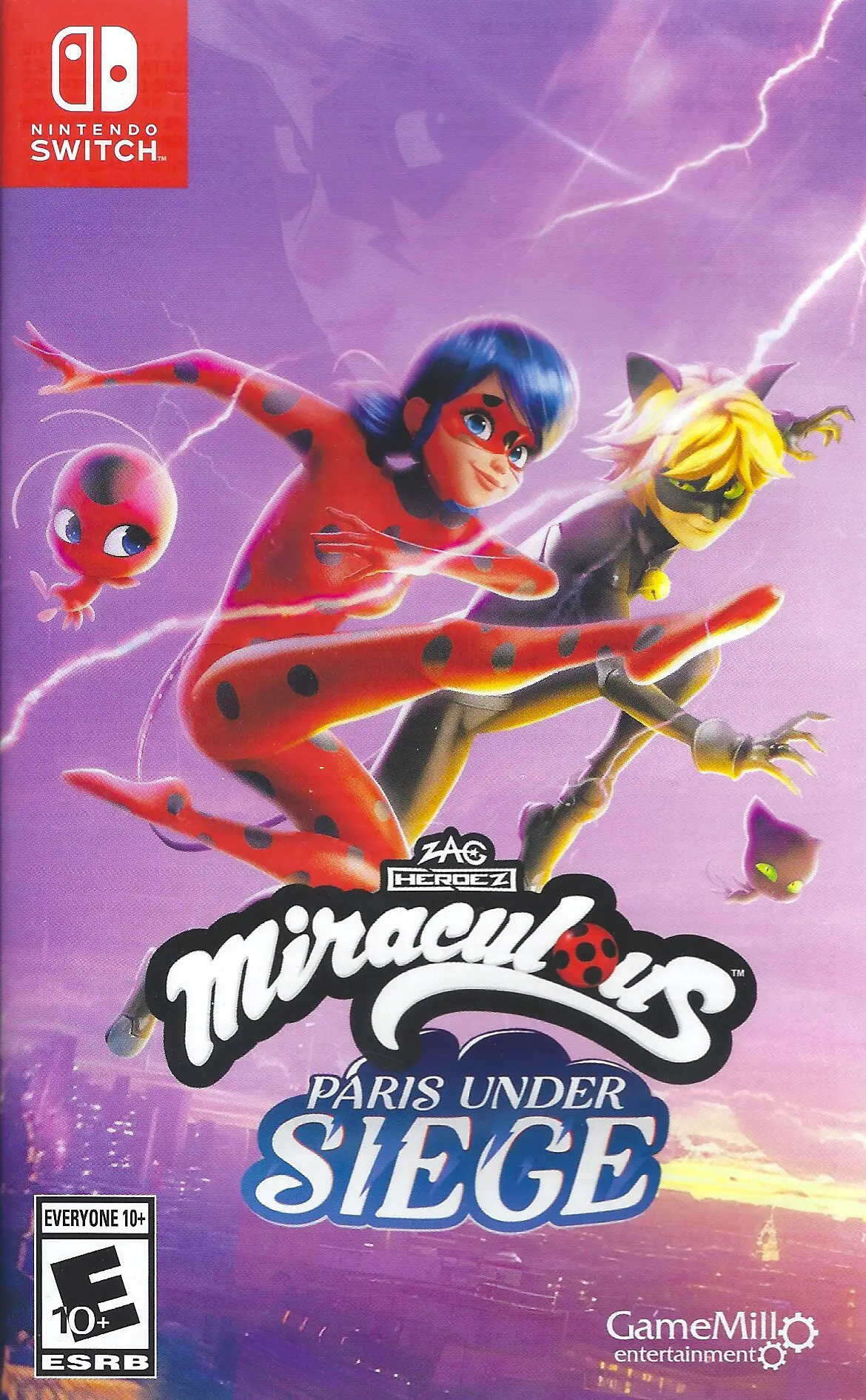 Capa de Miraculous: Paris Under Siege