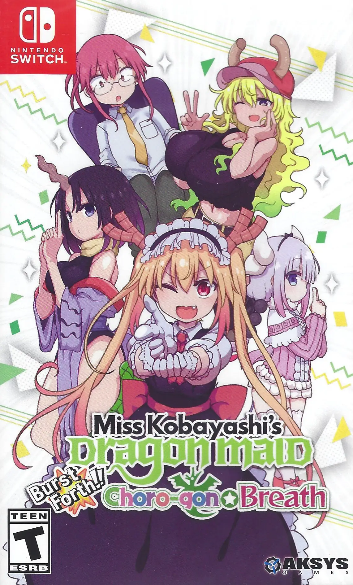 Capa de Miss Kobayashi’s Dragon Maid: Burst Forth!! Choro-Gon Breath