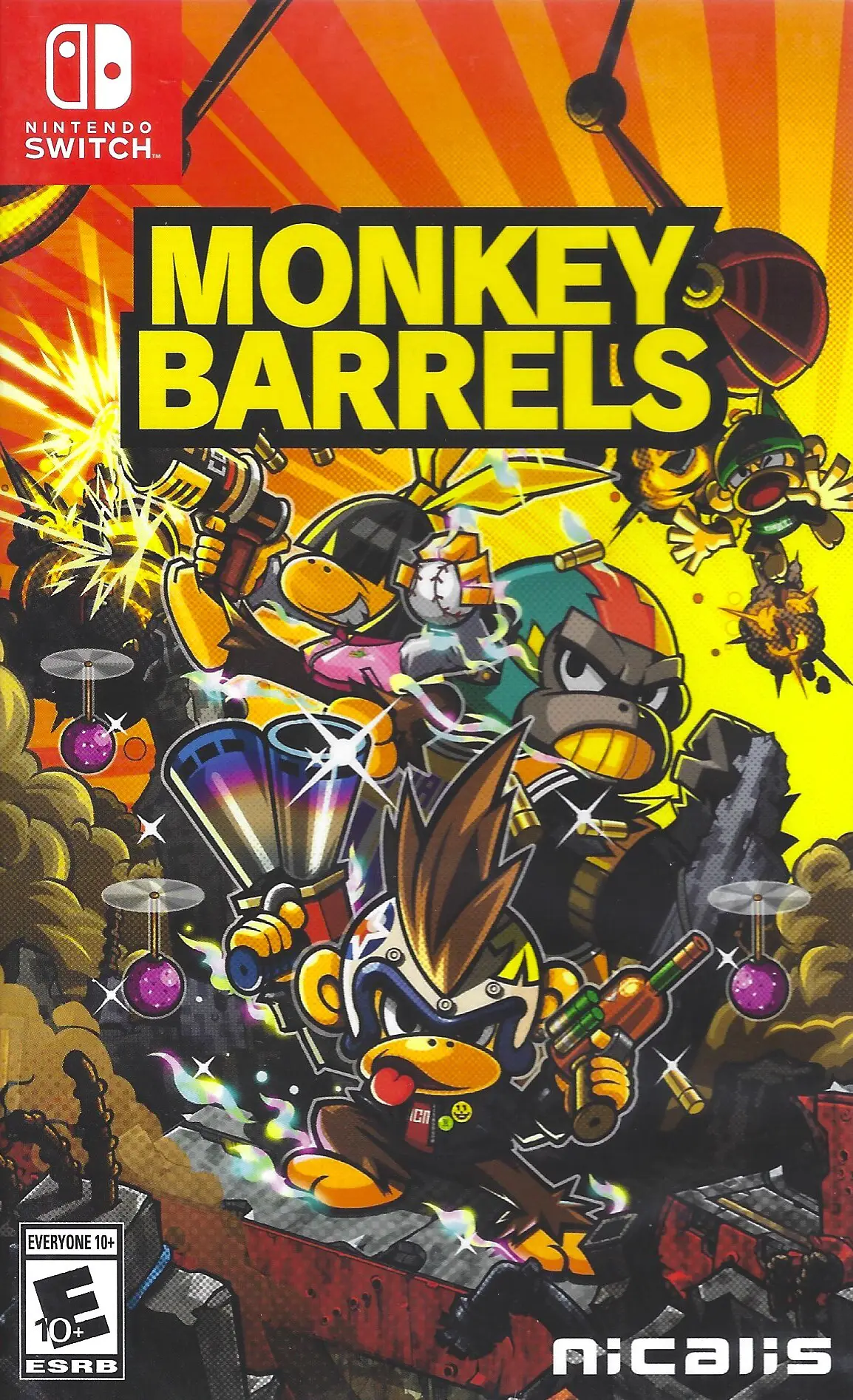Capa de Monkey Barrels