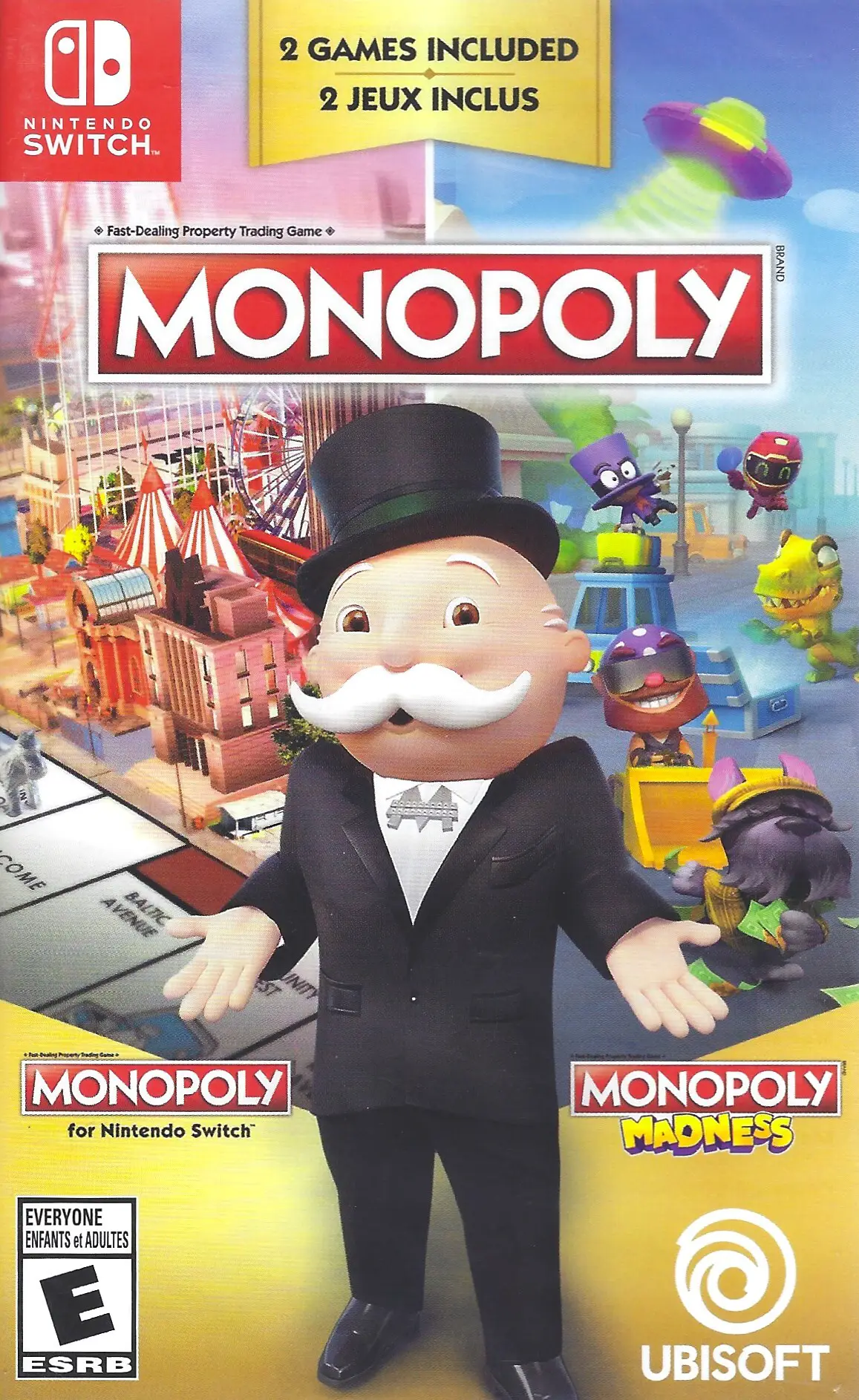 Capa de Monopoly + Monopoly Madness
