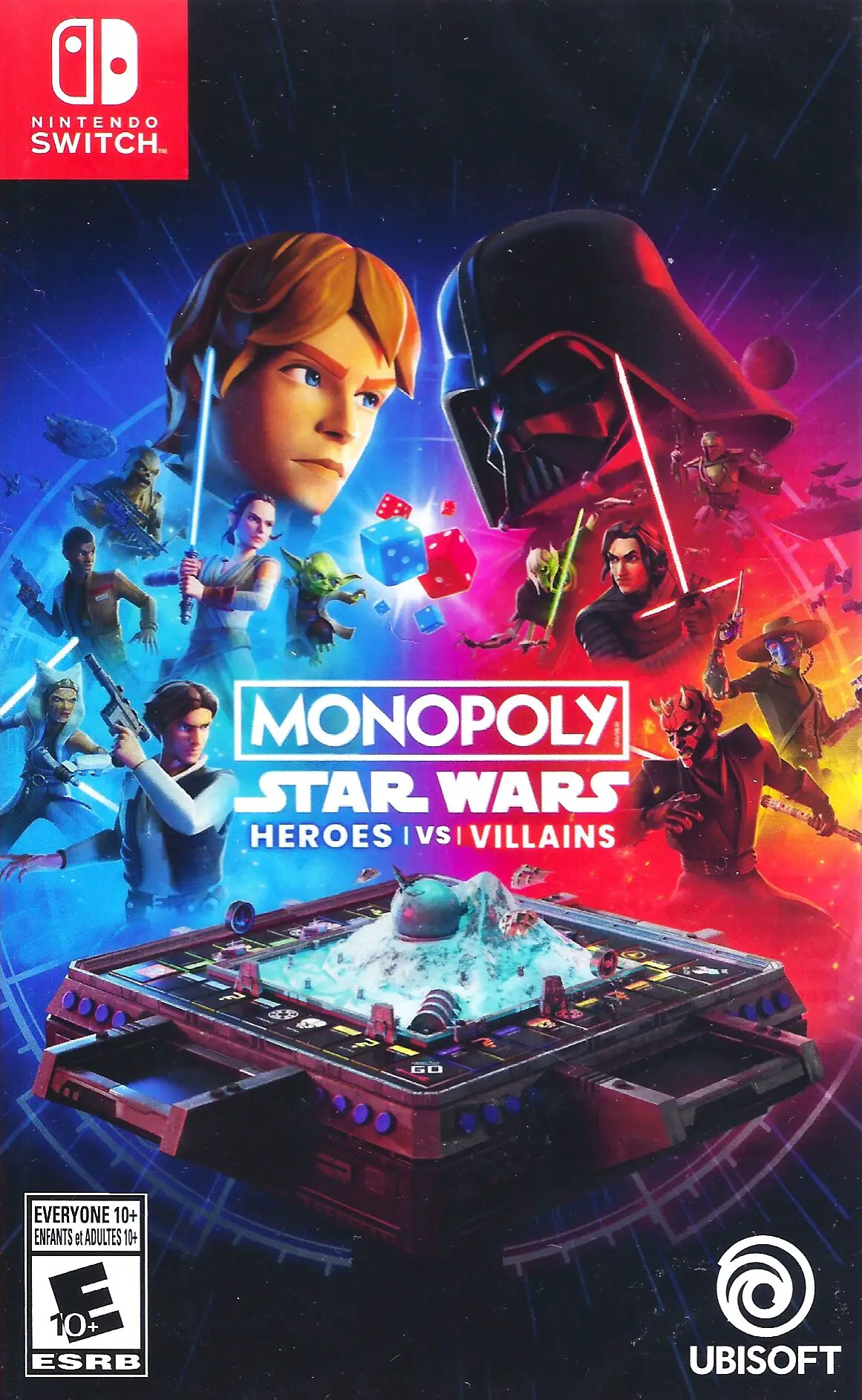 Capa de Monopoly: Star Wars Heroes vs. Villains