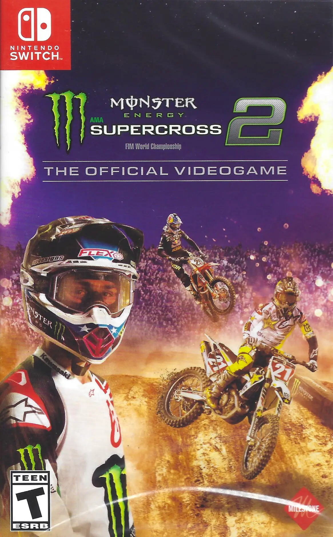 Capa de Monster Energy Supercross: The Official Videogame 2