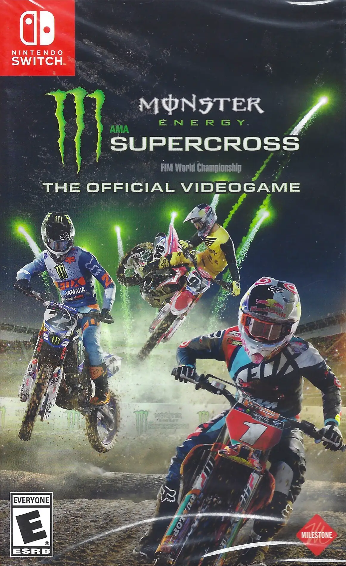 Capa de Monster Energy Supercross: The Official Videogame