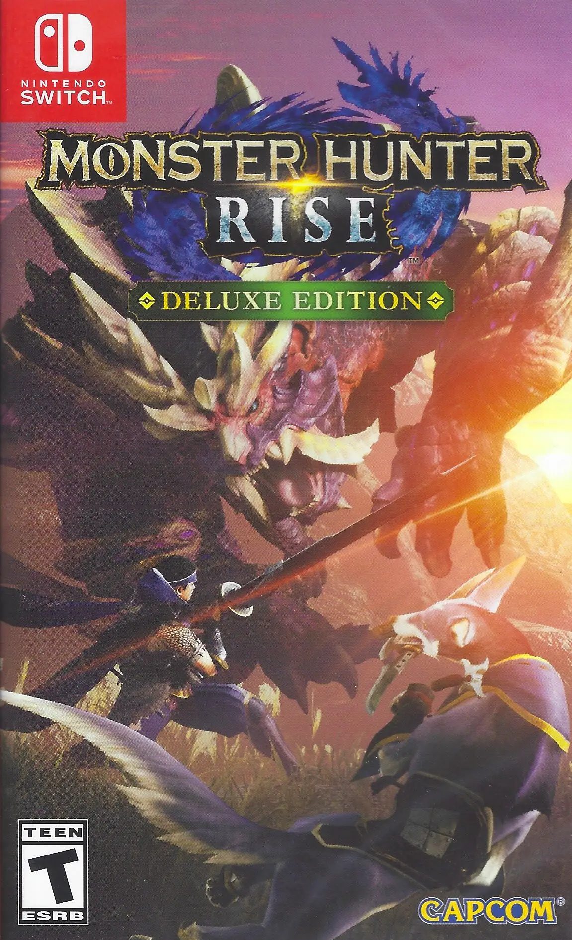 Capa de Monster Hunter Rise [Deluxe Edition]