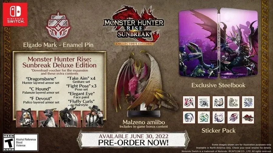 Capa de Monster Hunter Rise: Sunbreak [Collector's Edition]