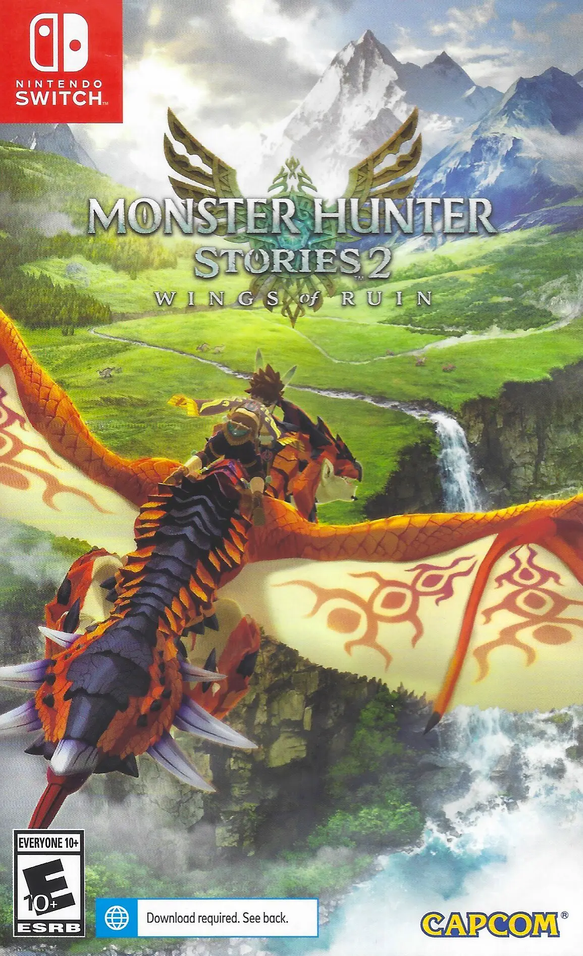 Capa de Monster Hunter Stories 2: Wings of Ruin