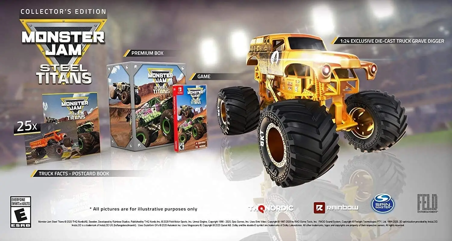 Capa de Monster Jam: Steel Titans Collectors Edition