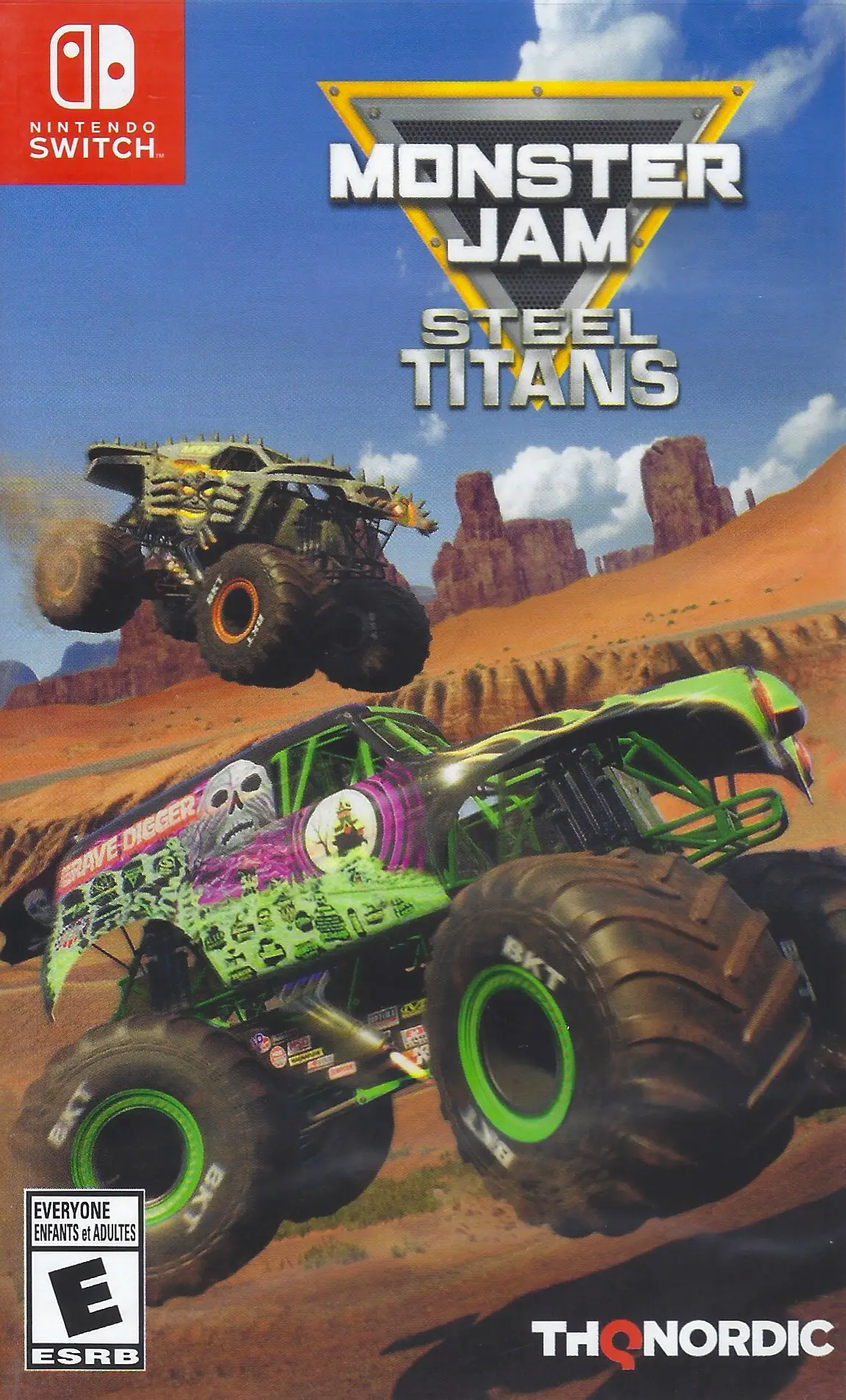 Capa de Monster Jam: Steel Titans