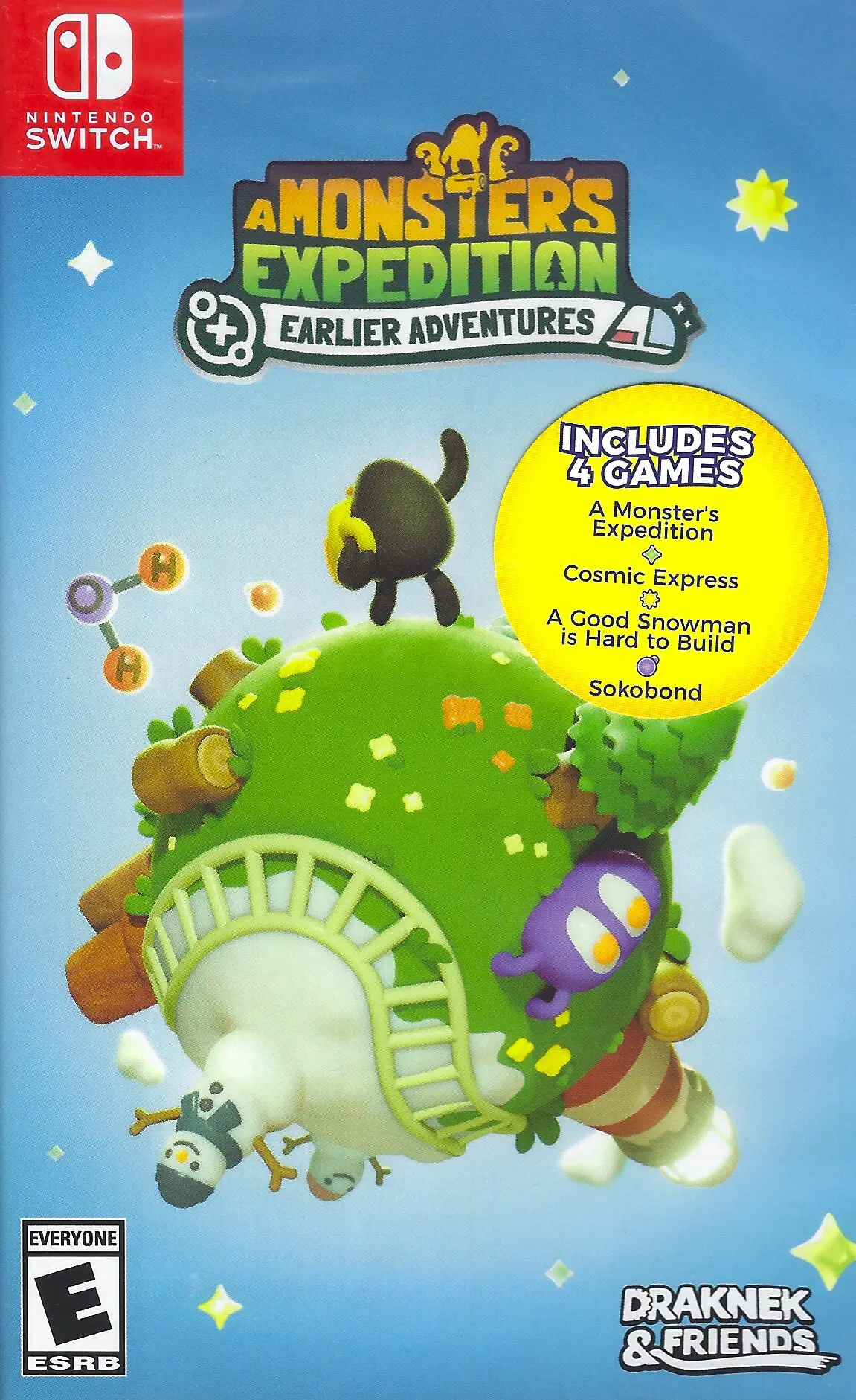 Capa de Monster's Expedition + Earlier Adventures [iam8bit]
