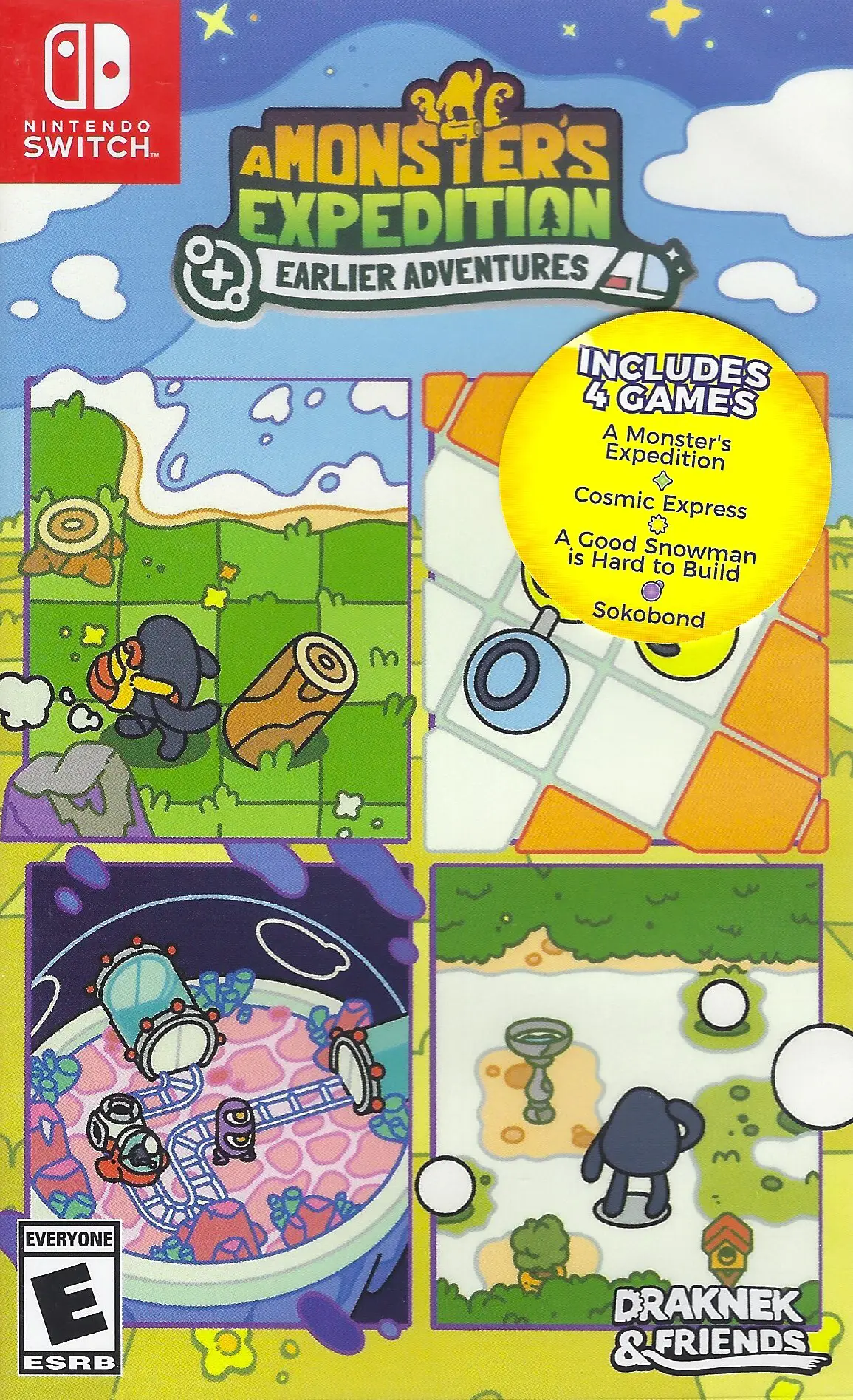 Capa de Monster's Expedition + Earlier Adventures