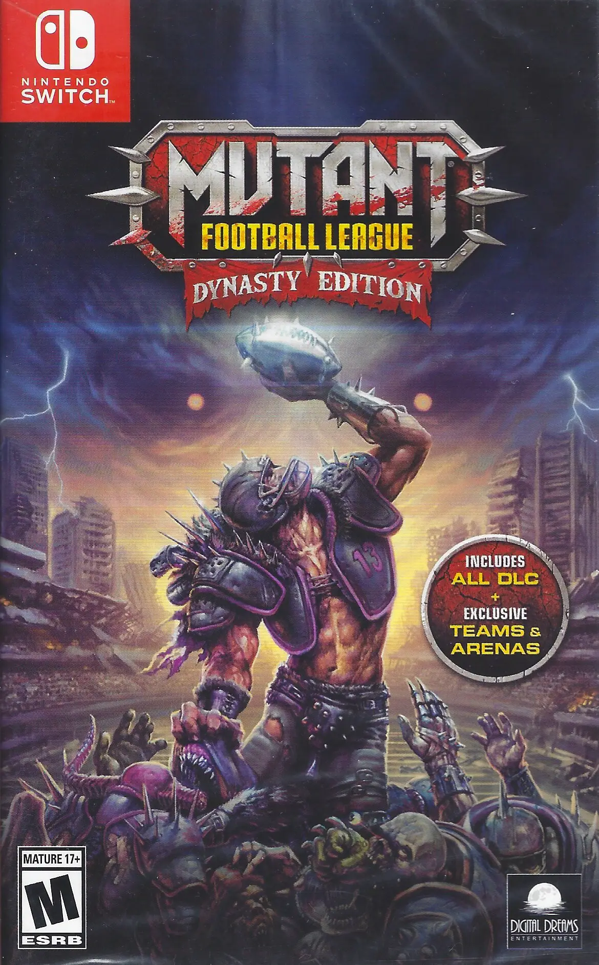 Capa de Mutant Football League: Dynasty Edition