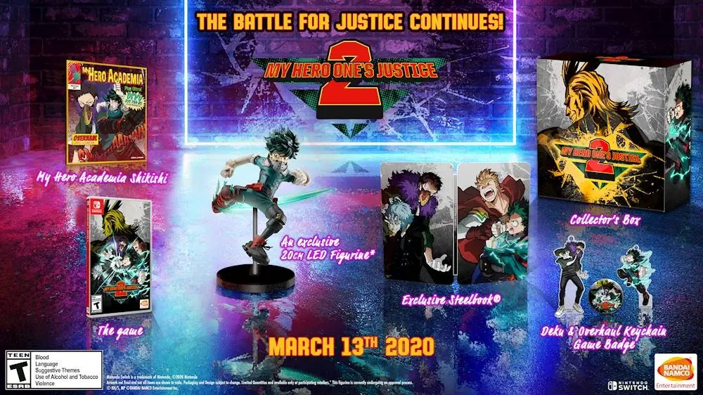 Capa de My Hero One's Justice 2 [Collector's Edition]