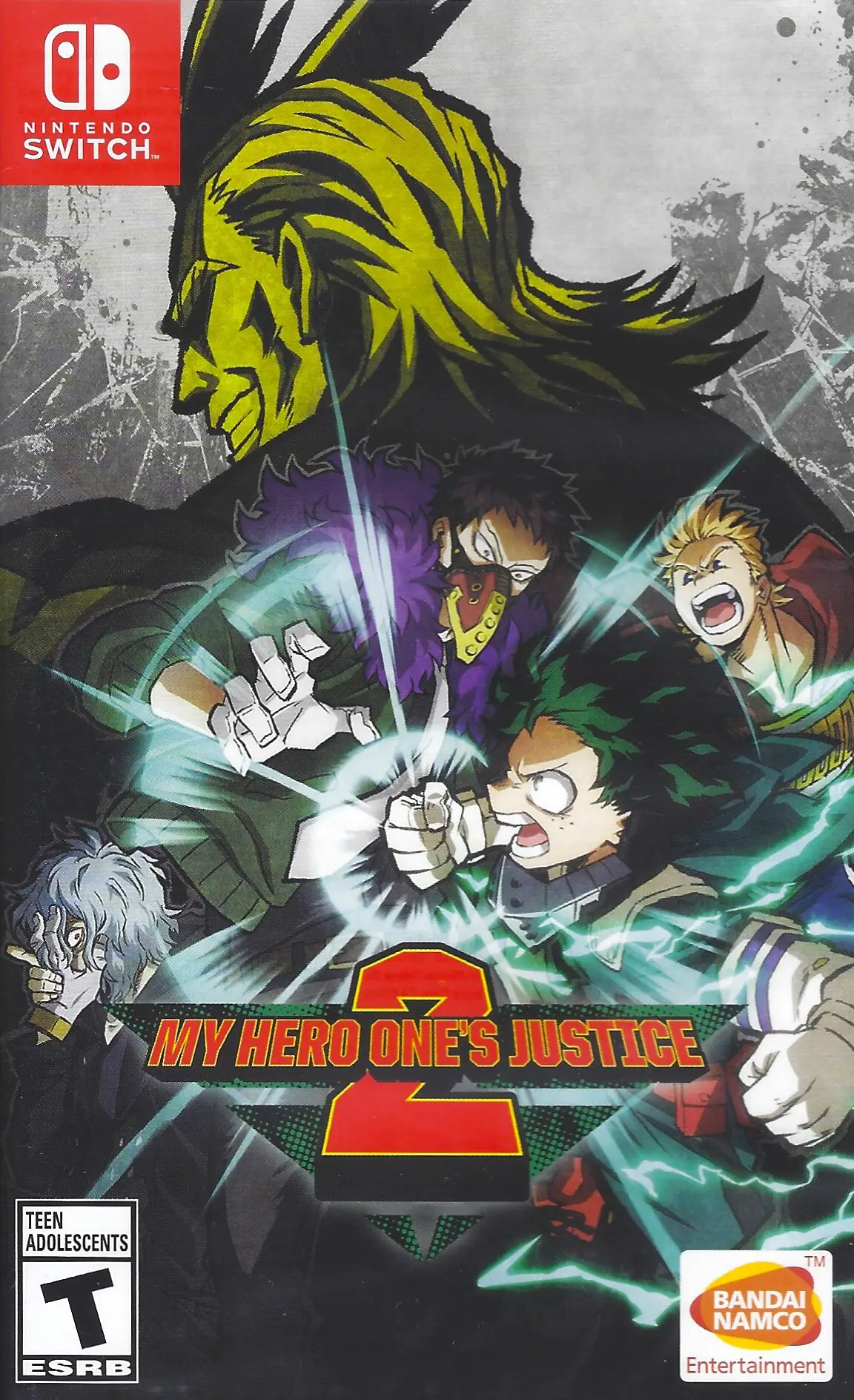 Capa de My Hero One's Justice 2