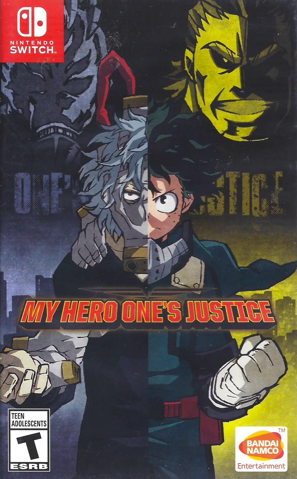 Capa de My Hero One's Justice