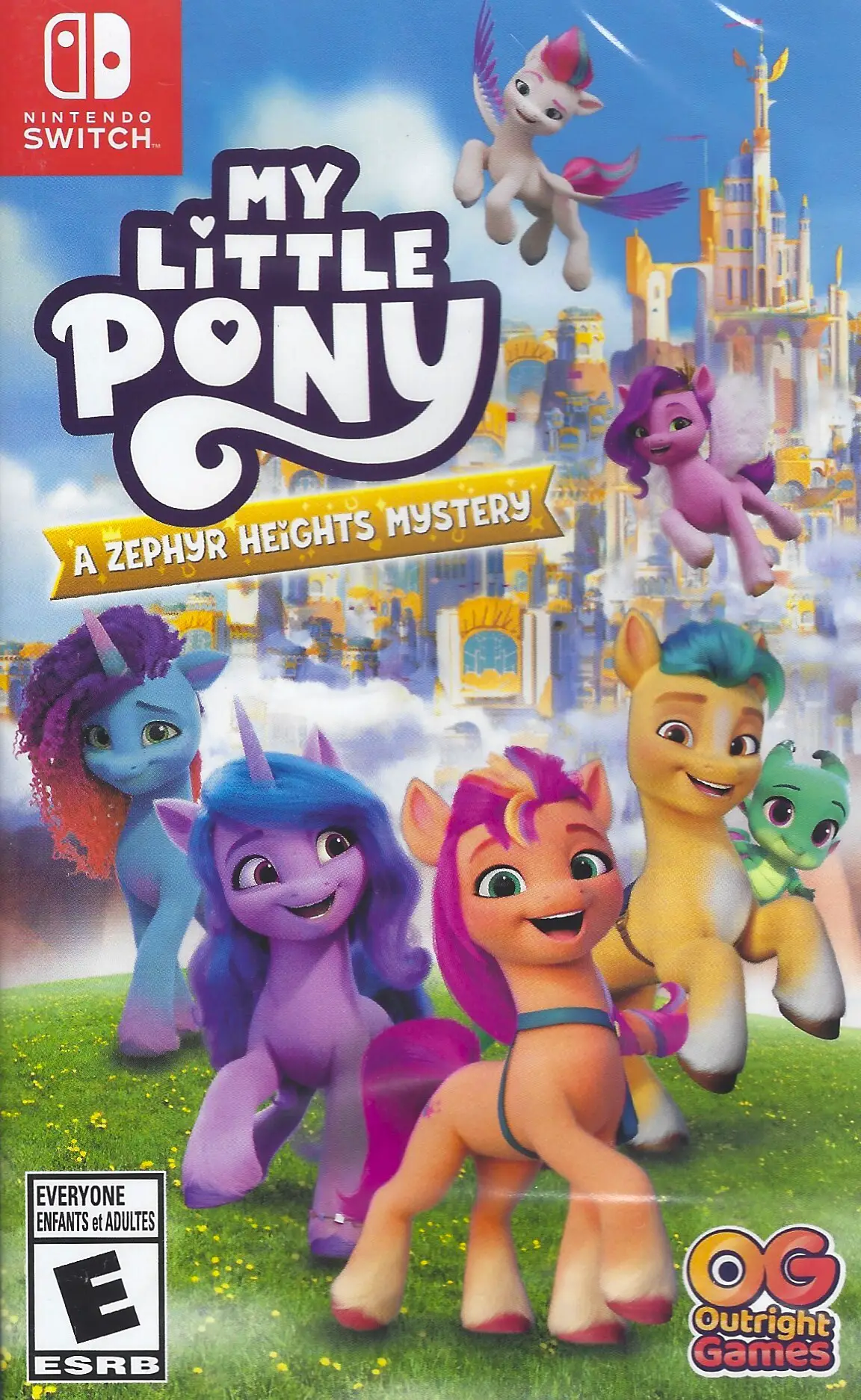 Capa de My Little Pony: A Zephyr Heights Mystery