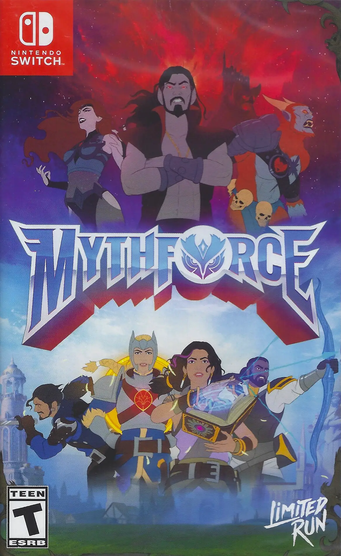 Capa de MythForce