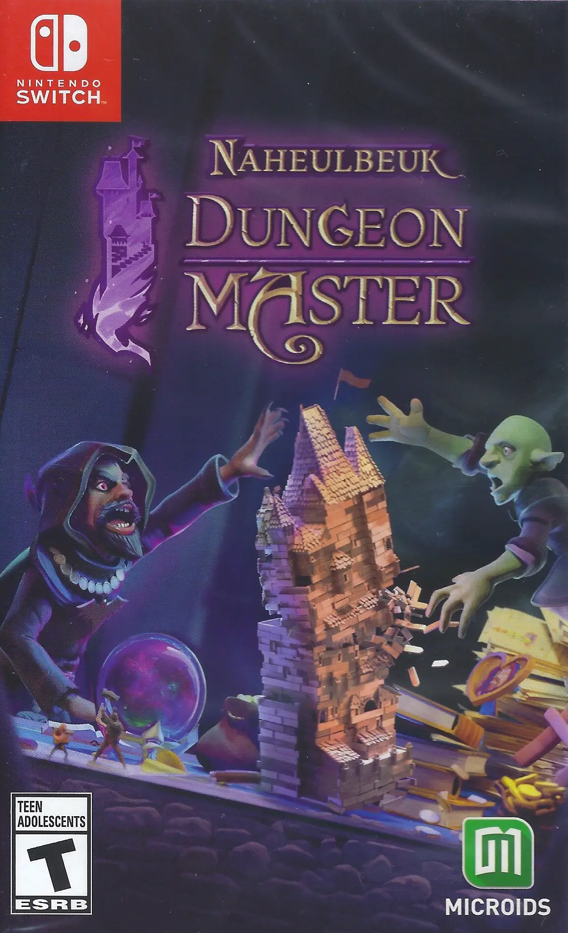 Capa de Naheulbeuk Dungeon Master