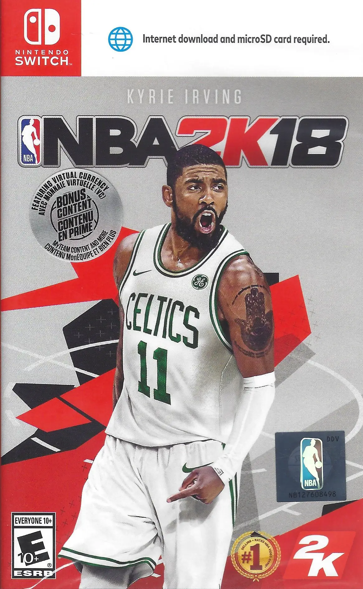 Capa de NBA 2K18