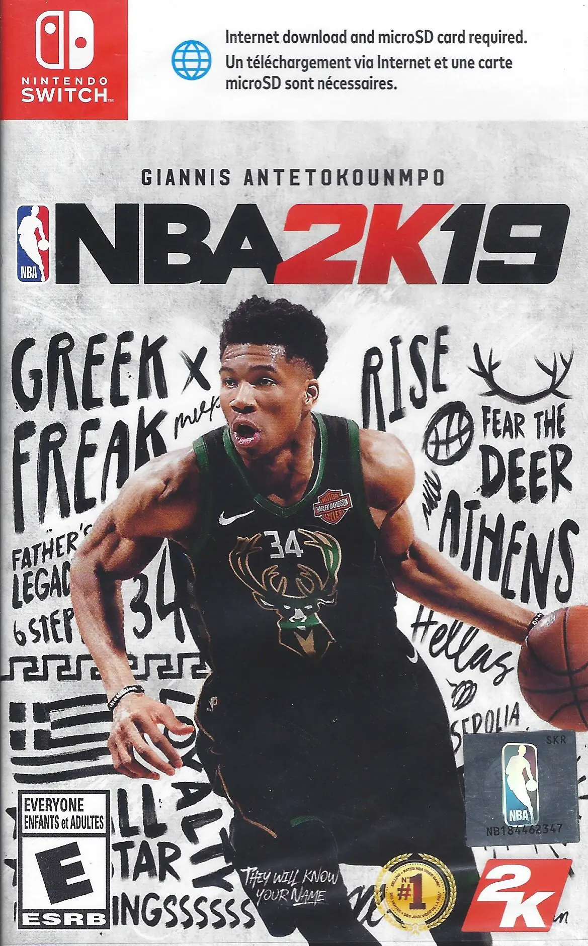 Capa de NBA 2K19